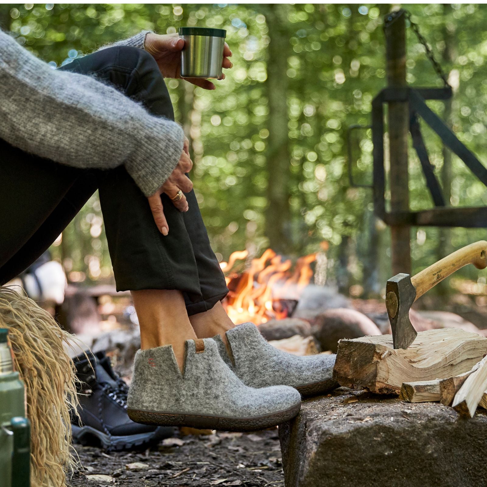 WOOL NEPAL - LIGHT GREY